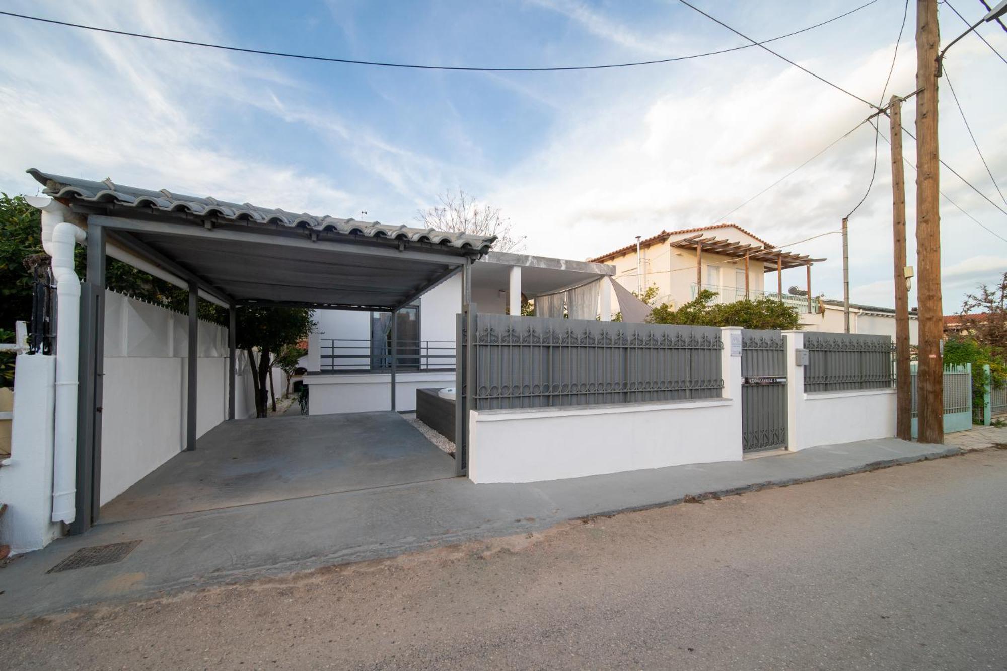 Seaside House In Nea Makri Villa Kültér fotó